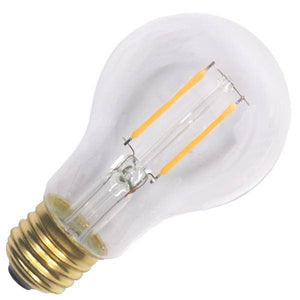 2 watt 120 volt A19 Medium Screw Base 2700K Warm White Dimmable LED 1
