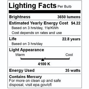 35 watt 58" T5 Miniature Bi-Pin Base 4100K Cool White 2