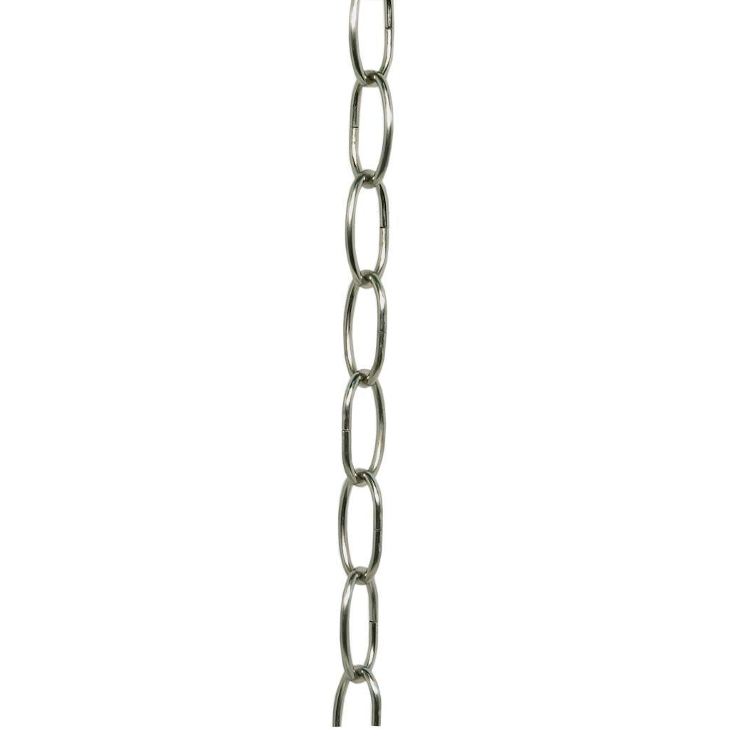 3' Polished Chrome Chain 1