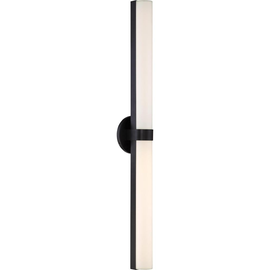 2 Module 36 watt 120 volt 3000K Aged Bronze Dimmable LED Wall Light 1