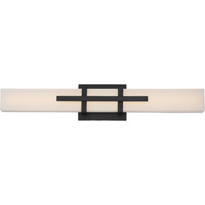 1 Module 26 watt 120 volt 3000K Aged Bronze Dimmable LED Wall Light 1