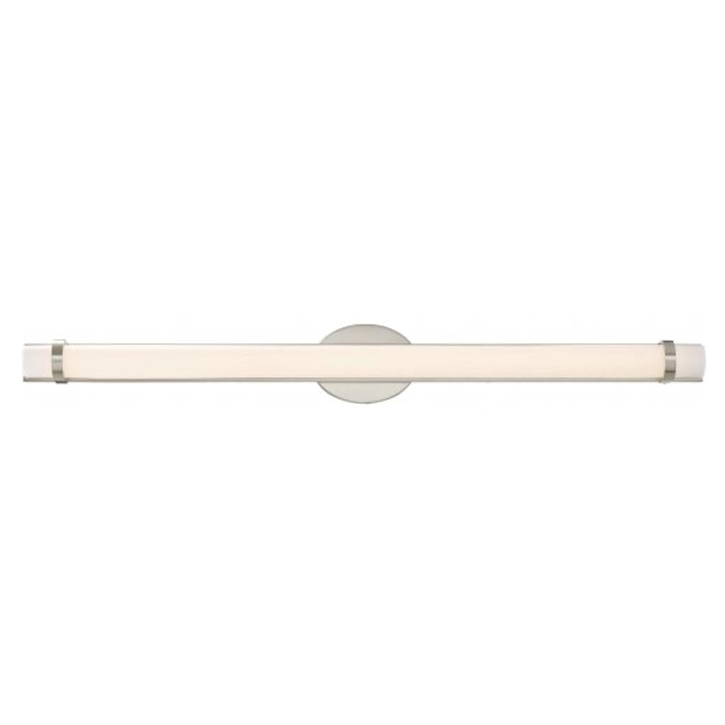 1 Module 39 watt Polished Nickel Trim Dimmable LED Vanity Light 1