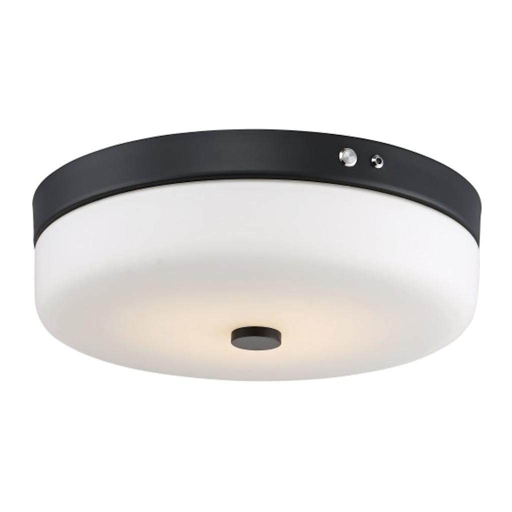 20 watt 120/277 volt 15" 3000K Aged Bronze Dimmable LED Ceiling Light Fixture 1