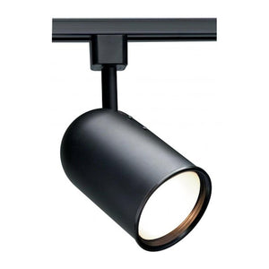 1 Light Black Bullet Cylinder Track Lighting Head 1