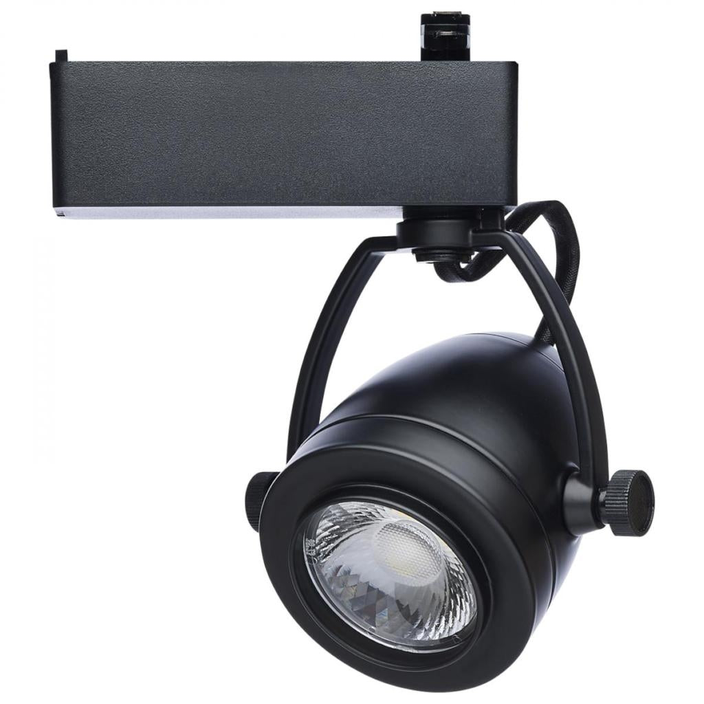 12 watt 120 volt CCT Selectable Matte Black LED Track Head 1
