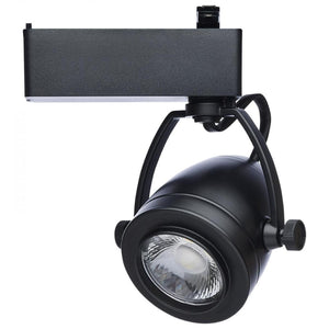 12 watt 120 volt CCT Selectable Matte Black LED Track Head 1