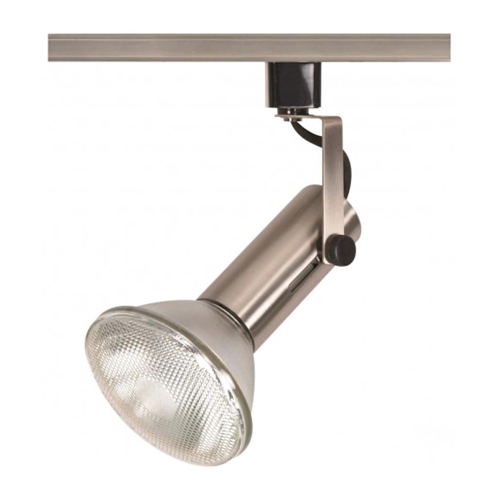 1 Light Brushed Nickel Track Lighting Head 1