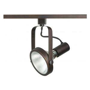 1 Light Russet Bronze Gimbal Ring Track Head 1