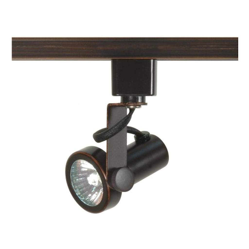 1 Light Russet Bronze Gimbal Ring Track Head 1