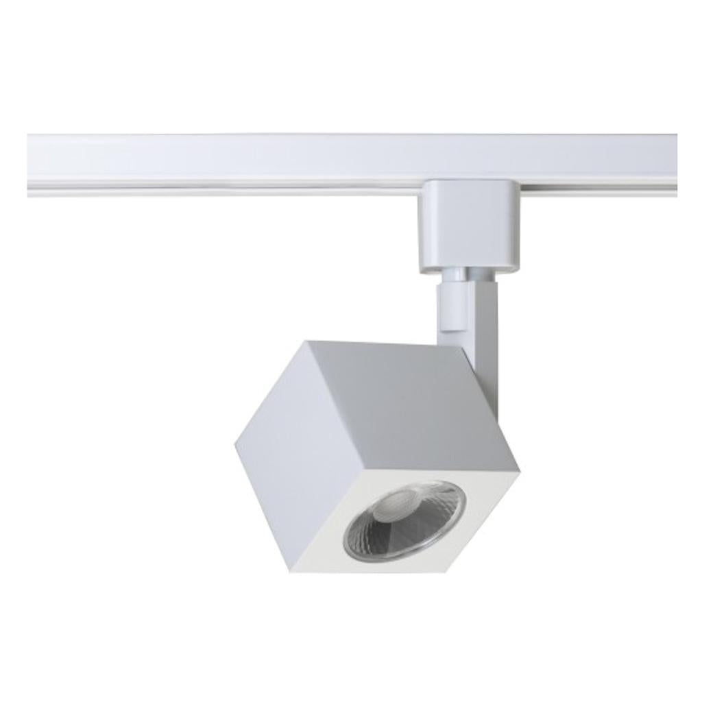 12 watt 120 volt 3000K Dimmable White Square LED Track Head 1