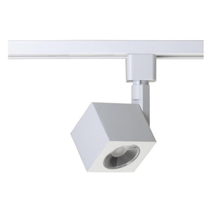 12 watt 120 volt 3000K Dimmable White Square LED Track Head 1