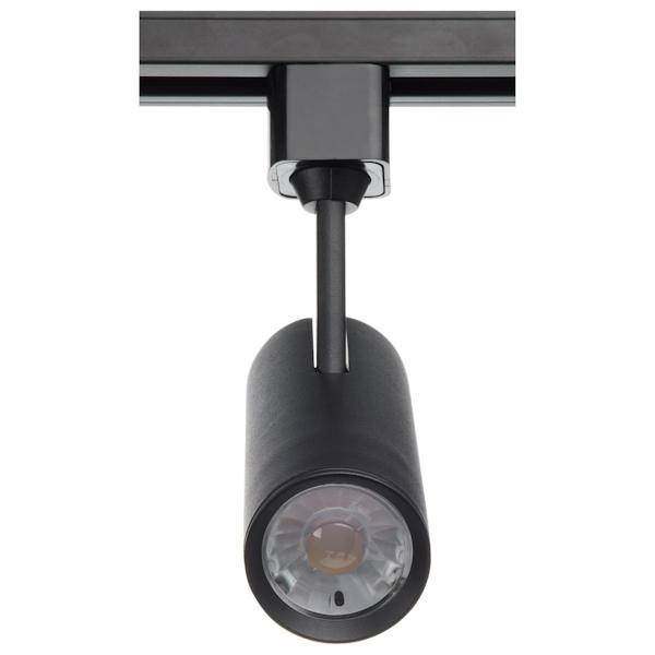 10 watt 120 volt 3000K Dimmable Black LED Round Track Head 3