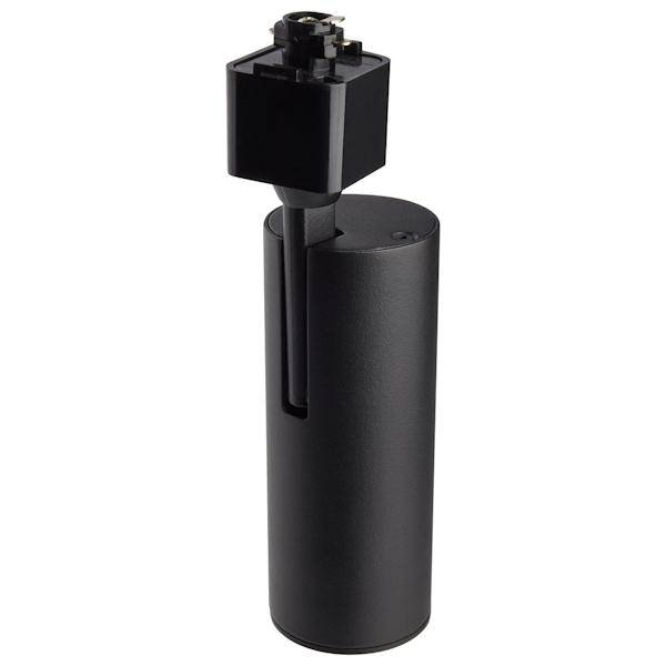 10 watt 120 volt 3000K Dimmable Black LED Round Track Head 4