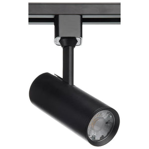 10 watt 120 volt 3000K Dimmable Black LED Round Track Head 1