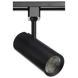 20 watt 120 volt 3000K Dimmable Black LED Round Track Head 1