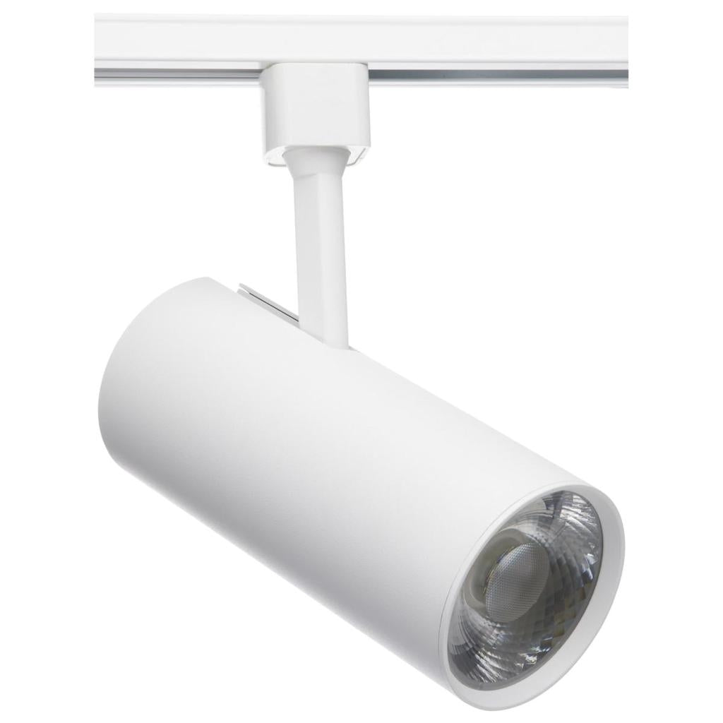 30 watt 120 volt 3000K Dimmable White LED Round Track Head 1
