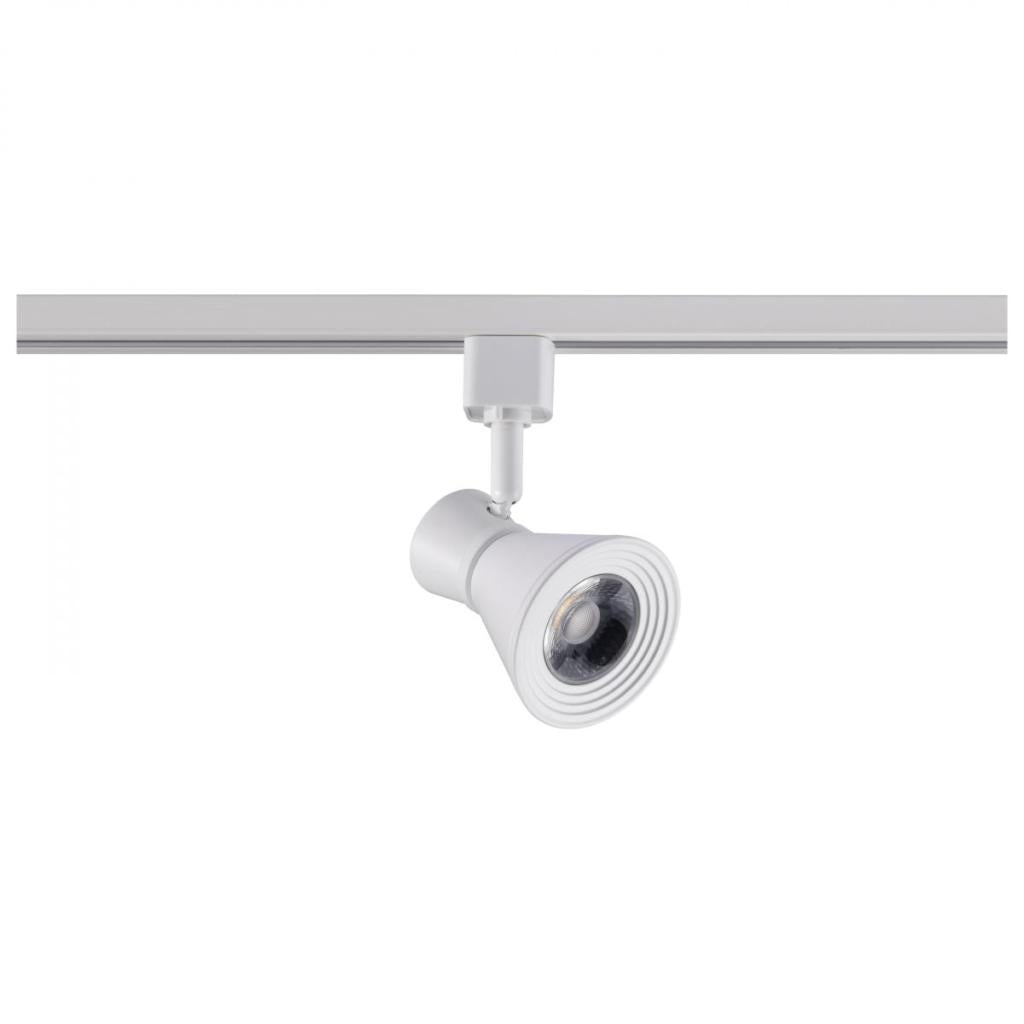 12 watt 120 volt 3000K Natural White Matte White LED Track Head 1
