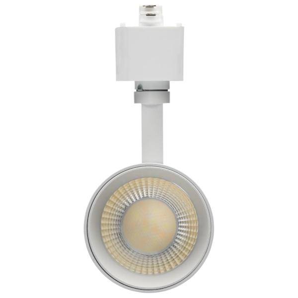 20 watt CCT Selectable Matte White LED Track Head 2