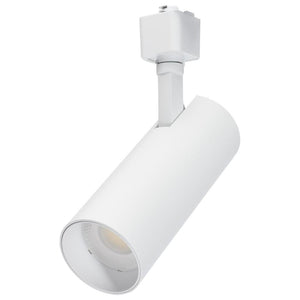 20 watt CCT Selectable Matte White LED Track Head 1