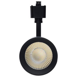 30 watt CCT Selectable Matte Black LED Track Head 2