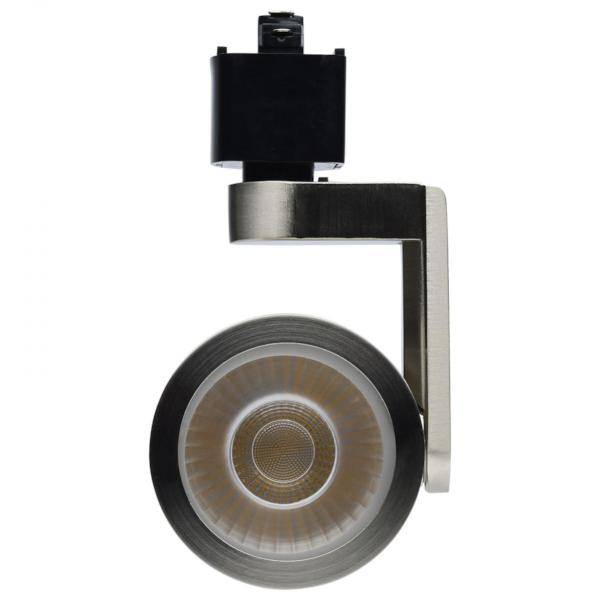 12 watt 120 volt 3000K Natural White Brushed Nickel LED Track Head 3