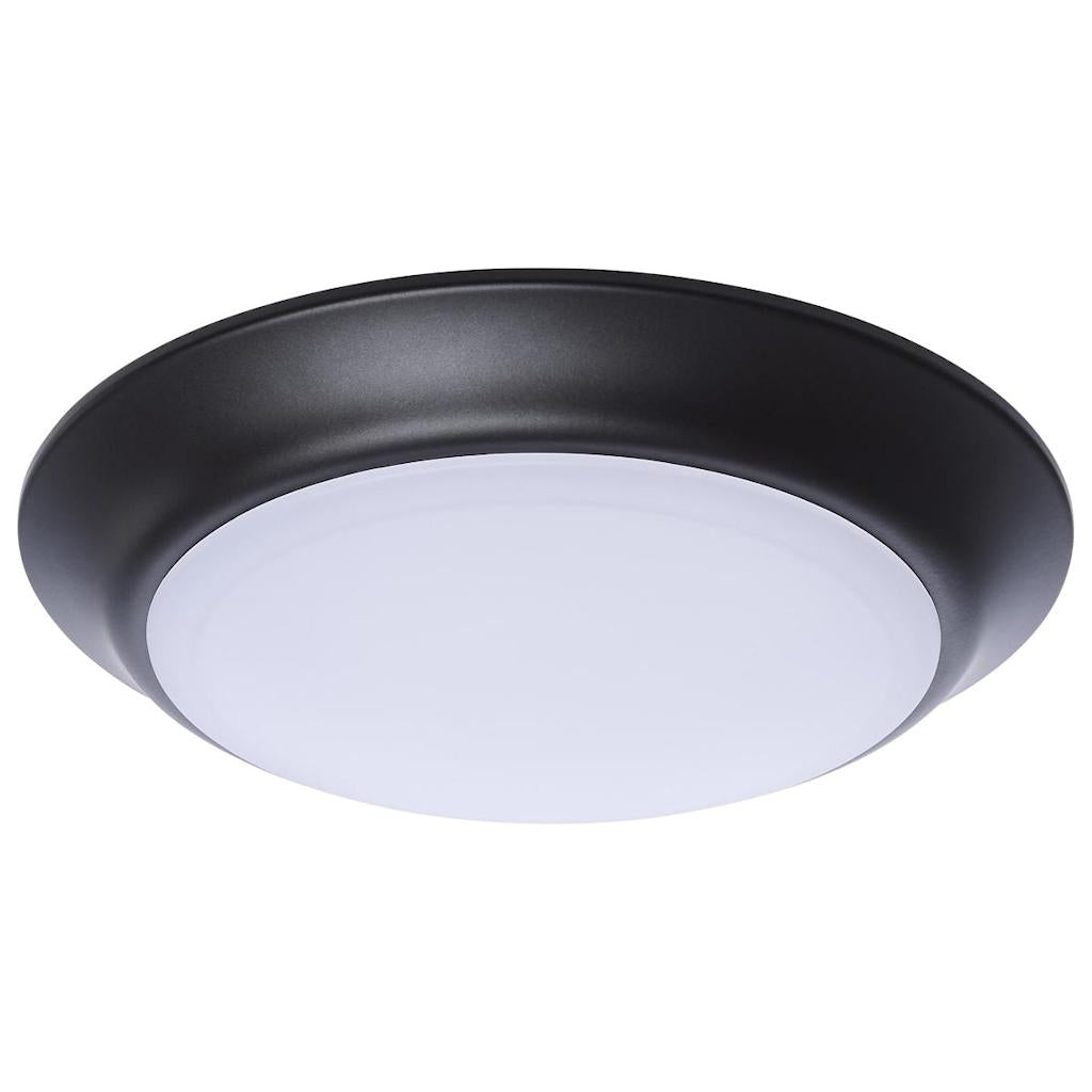 7" 9.5 watt 120 volt Bronze CCT Selectable LED Disk Light 1