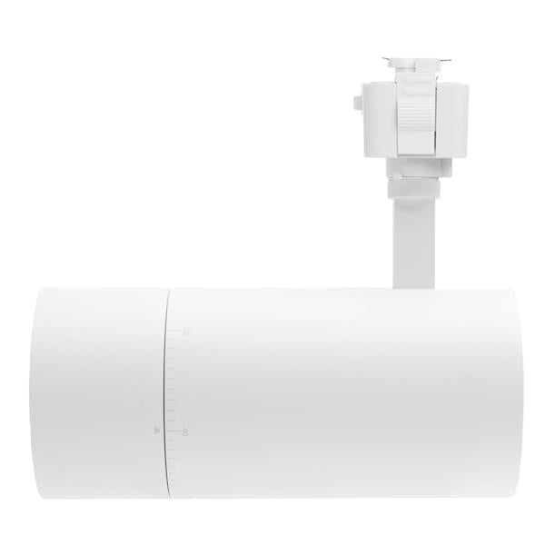 30 watt 120 volt CCT Selectable Matte White J-Style LED Track Head 4