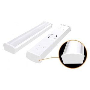 47" 40 watt 120/277 volt 4000K Cool White Non-Dimmable Opaque LED Ceiling Wrap Fixture 1