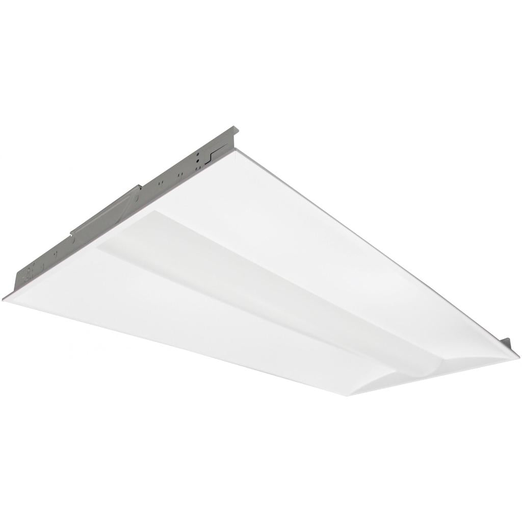 2' x 4' 50 watt 100/277 volt 3500K Neutral White Dimmable LED Troffer 1
