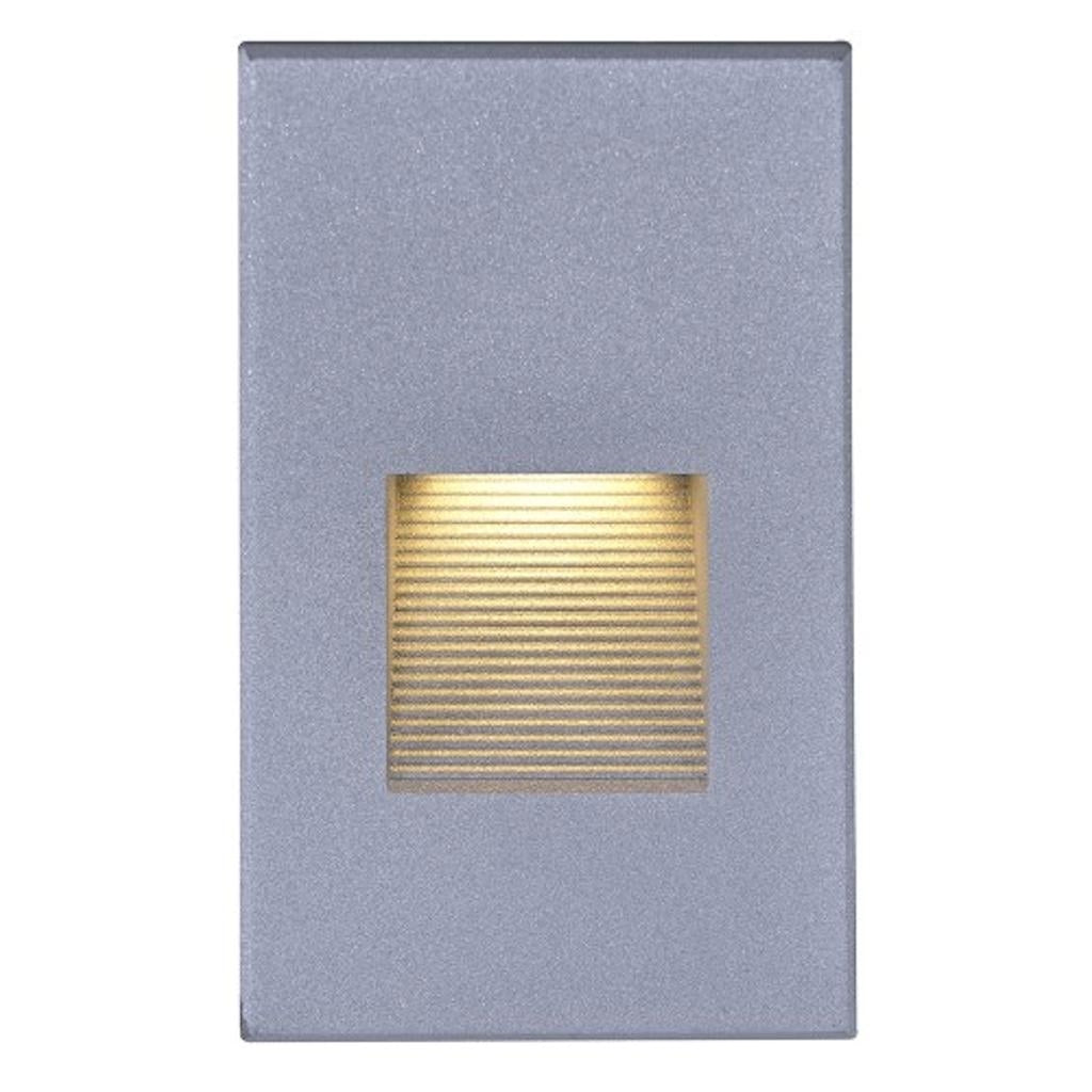 3 watt 120 volt 3000K Gray Vertical Dimmable LED Step Light 1
