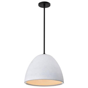 14" 1 Light 120 volt Matte Black Pendant Light Fixture 2