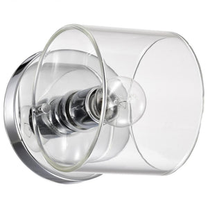 1 Light 120 volt Polished Nickel Vanity Light Fixture 1