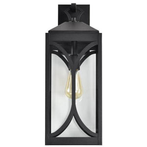 1 Light 120 volt Matte Black Wall Lantern 2