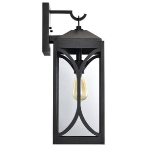 1 Light 120 volt Matte Black Wall Lantern 3