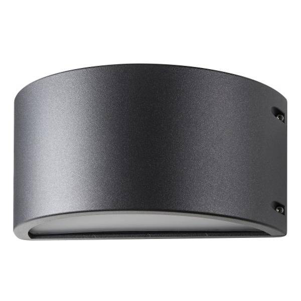 12 watt 120 volt 3000K Anthracite Non-Dimmable LED Outdoor Wall Sconce 1