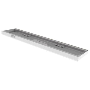 24" x 5.5" 24 watt 120/277 volt CCT Selectable White Rectangular Dimmable LED Ceiling Light 2
