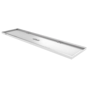 48" x 12" 47 watt 120/277 volt CCT Selectable White Rectangular Dimmable LED Ceiling Light 2