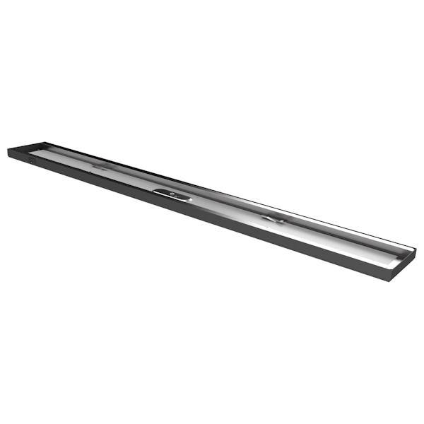 48" x 5.5" 42 watt 120/277 volt CCT Selectable Black Rectangular Dimmable LED Ceiling Light 2