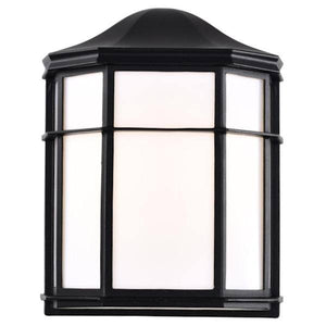 14 watt 120 volt 3000K Black Cage LED Outdoor Wall Sconce 3