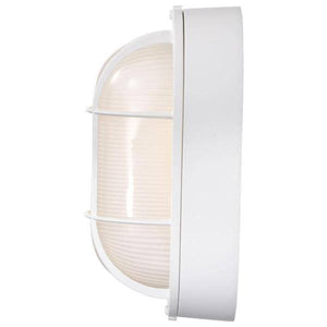 14 watt 120 volt 3000K White Frosted Glass LED Outdoor Wall Sconce 3