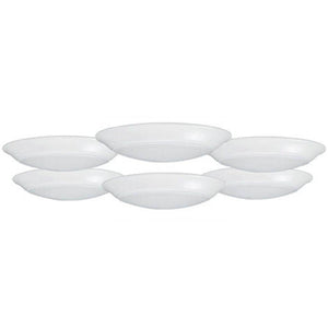 7" 12 watt 120 volt 3000K Dimmable LED Disk Light (6-Pack) 1