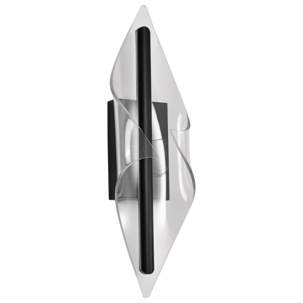 24" 27 watt 120 volt 3000K Natural White Matte Black LED Wall Sconce 1