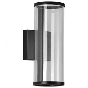 8 watt 120/277 volt 3000K Matte Black LED Wall Sconce 1