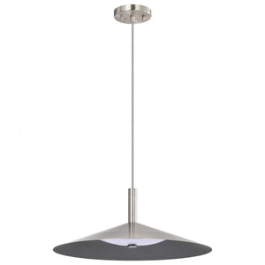 18" 25 watt 120 volt CCT Selectable Brushed Nickel LED Pendant 1