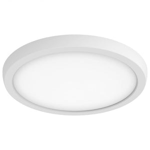 9" 13 watt 120/277 volt 3000K Natural White Round LED Flush Mount Fixture 1