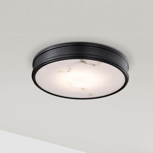 14" 25 watt 120 volt CCT Selectable Matte Black LED Flush Mount Light Fixture 3