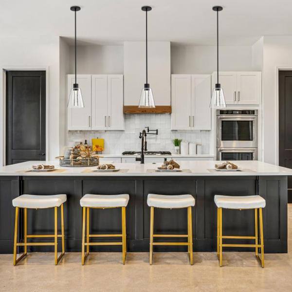 7" 12 watt 120 volt 3000K Natural White Matte Black LED Pendant 3