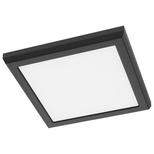 7" 10 watt 120 volt CCT Selectable Black LED Flush Mount Light Fixture 1