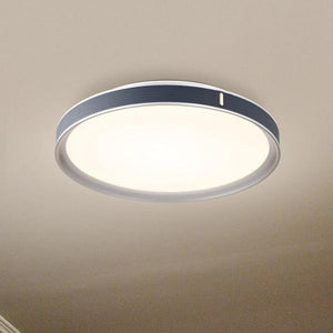 20" 40 watt 120/277 volt 3000K Natural White Gray LED Flush Mount Light Fixture 3