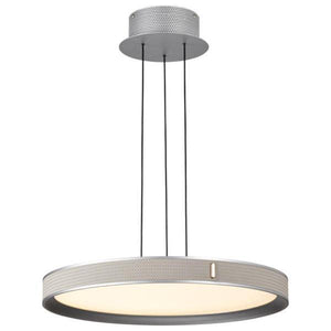 20" 40 watt 120/277 volt 3000K Natural White Gray LED Pendant Light Fixture 3